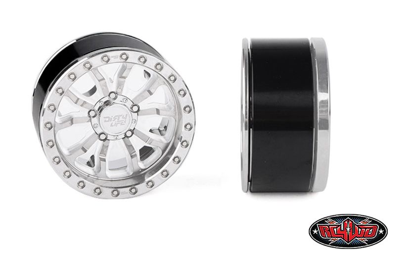 RC4WD Dirty Life 1.9” DT-1 Beadlock Wheels (4) – image 2