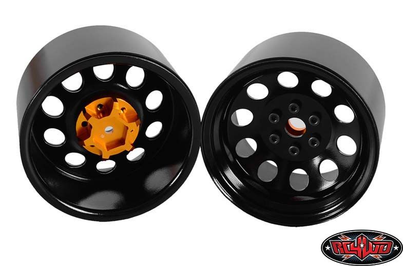 RC4WD 3.8" Pro10 40 Series Steel Beadlock Wheels (Black) (2) – image 3