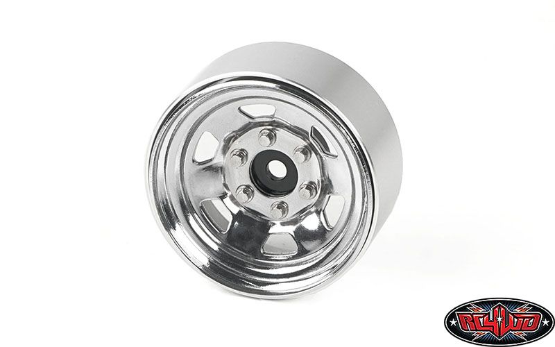 RC4WD 1.7" Stamped Steel Beadlock SR5 Wheels (Chrome) (4) – image 2