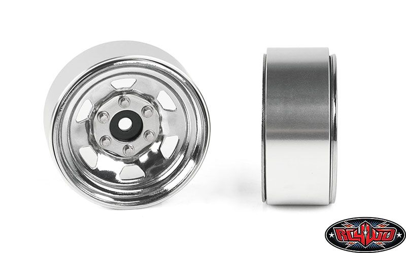 RC4WD 1.7" Stamped Steel Beadlock SR5 Wheels (Chrome) (4) – image 4