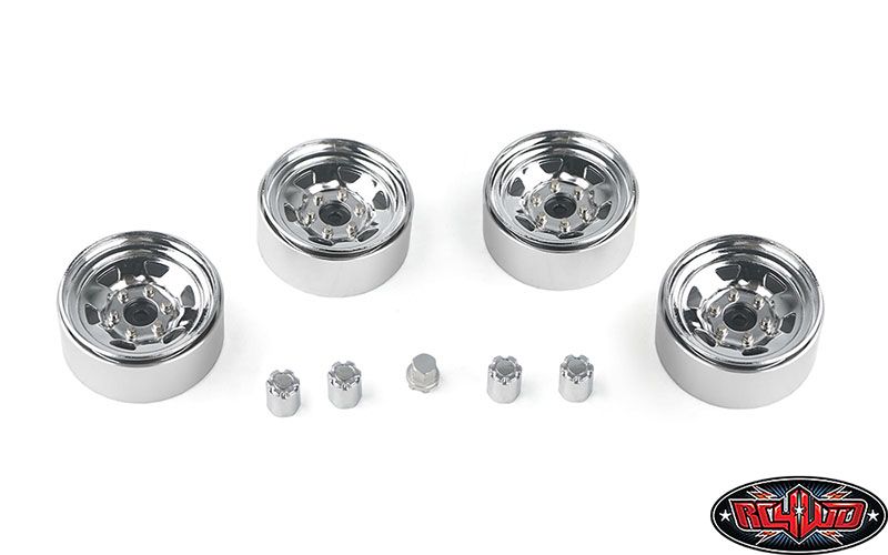 RC4WD 1.7" Stamped Steel Beadlock SR5 Wheels (Chrome) (4) – image 6