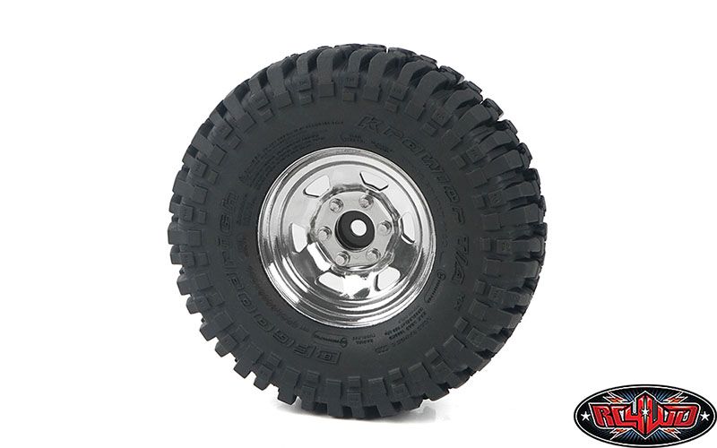 RC4WD 1.7" Stamped Steel Beadlock SR5 Wheels (Chrome) (4) – image 10