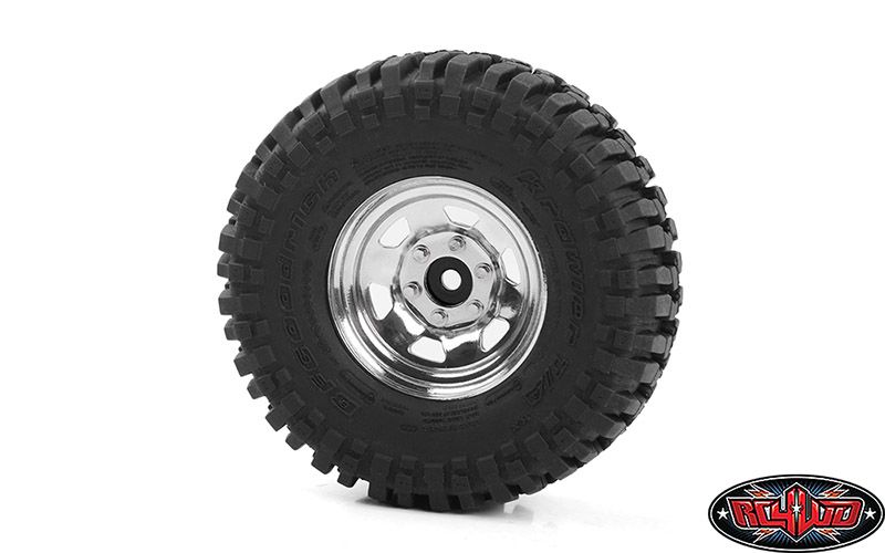 RC4WD 1.7" Stamped Steel Beadlock SR5 Wheels (Chrome) (4) – image 9