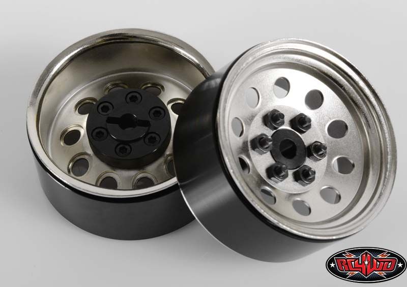 RC4WD 1.9" Pro10 Steel Stamped Beadlock Wheel (Silver) (4) – image 5