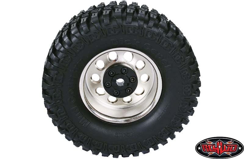RC4WD 1.9" Pro10 Steel Stamped Beadlock Wheel (Silver) (4) – image 3