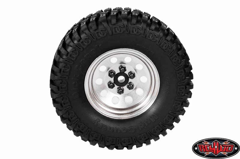 RC4WD 1.9" Pro10 Steel Stamped Beadlock Wheel (Silver) (4) – image 4