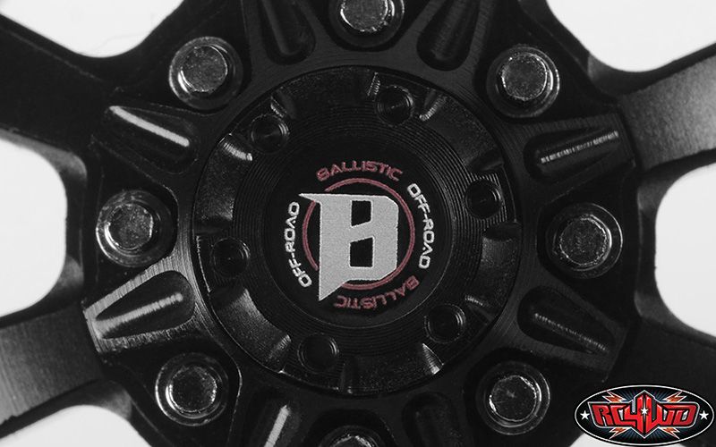 RC4WD 1.7" Ballistic Off Road Morax Beadlock Wheels (Black) (4) – image 2