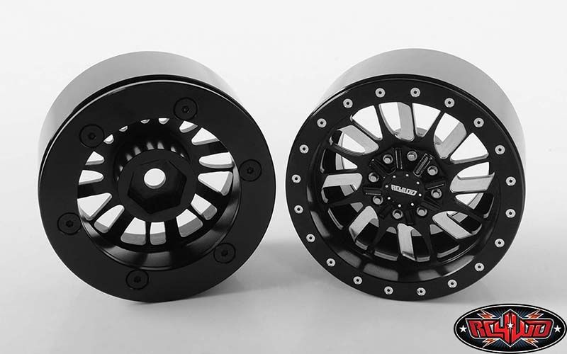 RC4WD 1.9" Enforcer Beadlock Wheels (Black) (4) – image 2