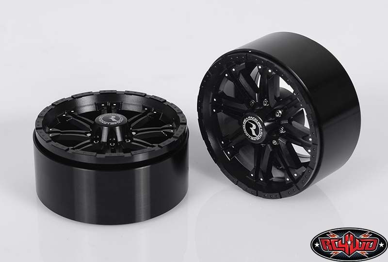 RC4WD 2.2" Raceline Octane Beadlock Wheels (Black) (4) – image 3