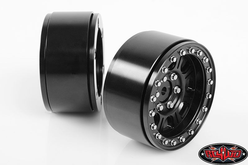 RC4WD 1.9" Raceline Monster Beadlock Wheels (Black) (4) – image 2