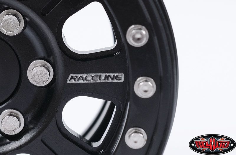 RC4WD 1.9" Raceline Monster Beadlock Wheels (Black) (4) – image 4
