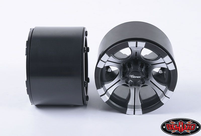 RC4WD 3.8" Dick Cepek DC-2 40 Series Internal BL Plastic Whls(2) – image 3