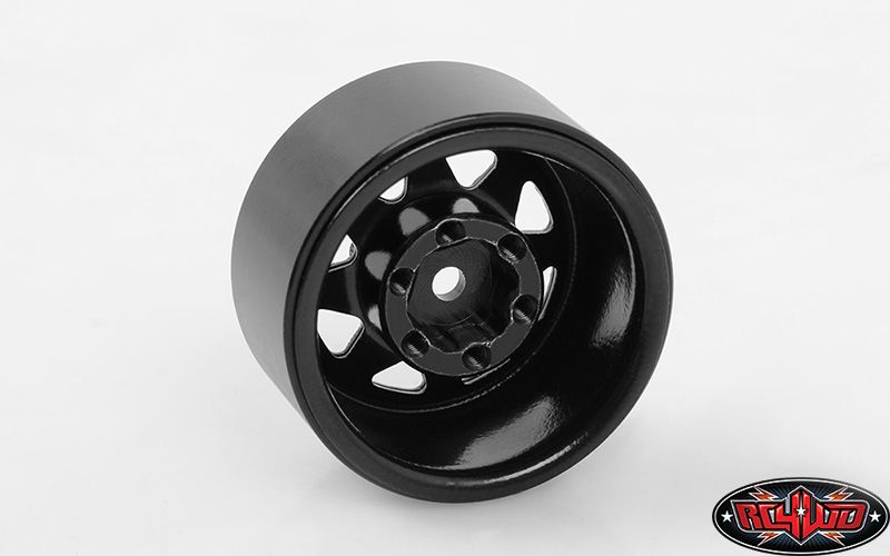 RC4WD 1.0" Stamped Steel Stock Beadlock Wheels (Black) (4) – image 5
