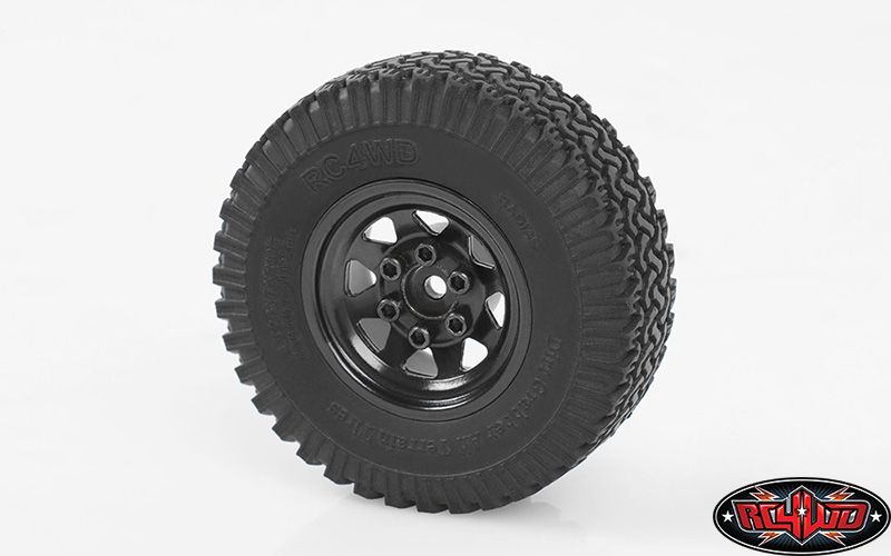 RC4WD 1.0" Stamped Steel Stock Beadlock Wheels (Black) (4) – image 2