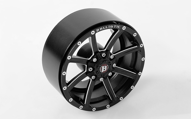 RC4WD 2.2" Ballistic Offroad Razorback Beadlock Wheels(Black)(4) thumbnail 1