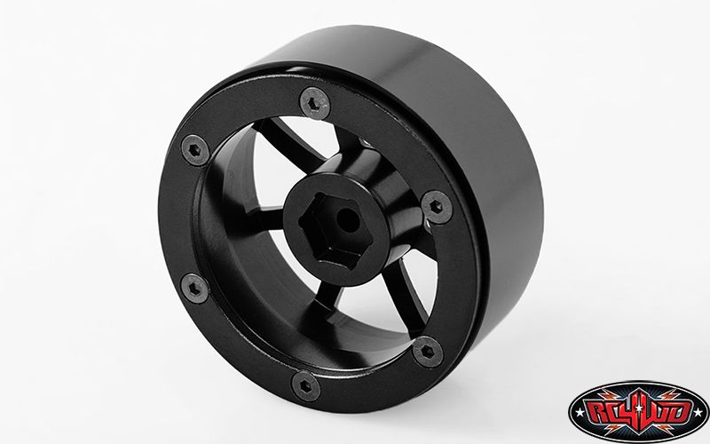RC4WD 2.2" Ballistic Offroad Razorback Beadlock Wheels(Black)(4) thumbnail 2