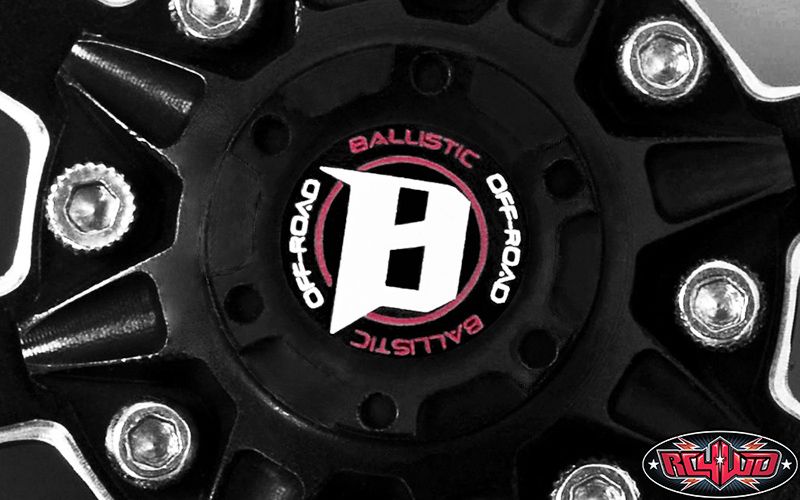 RC4WD 2.2" Ballistic Offroad Razorback Beadlock Wheels(Black)(4) thumbnail 4
