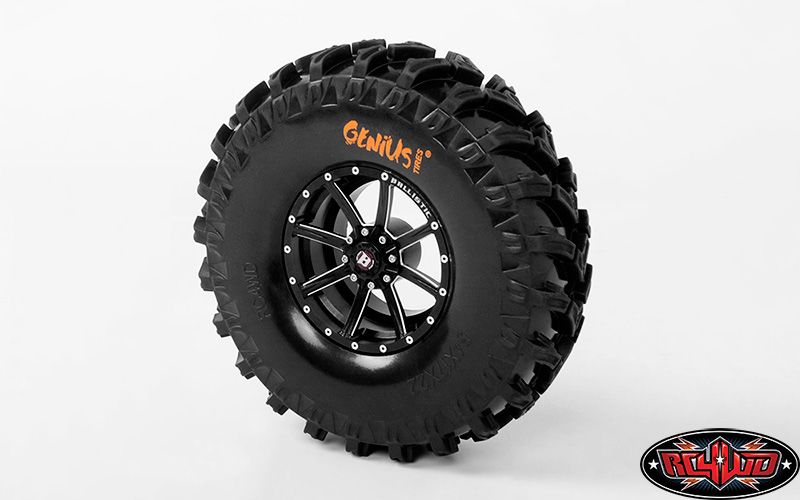 RC4WD 2.2" Ballistic Offroad Razorback Beadlock Wheels(Black)(4) thumbnail 6