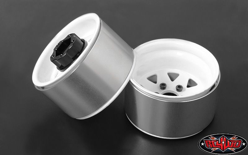 RC4WD 1.9" 5 Lug Deep Dish Wagon Steel Beadlock Wheels(White)(4) – image 4