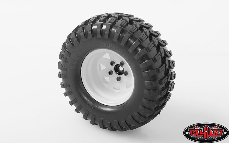 RC4WD 1.9" 5 Lug Deep Dish Wagon Steel Beadlock Wheels(White)(4) – image 2