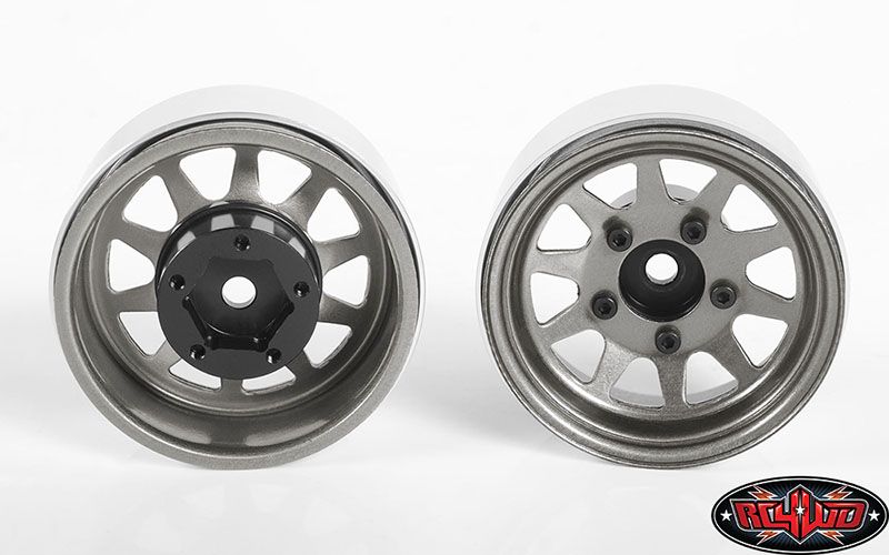 RC4WD 1.55" OEM Stamped Steel Beadlock Wheels (Plain) (4) – image 5