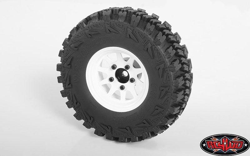 RC4WD 1.55" OEM Stamped Steel Beadlock Wheels (White) (4) – image 5