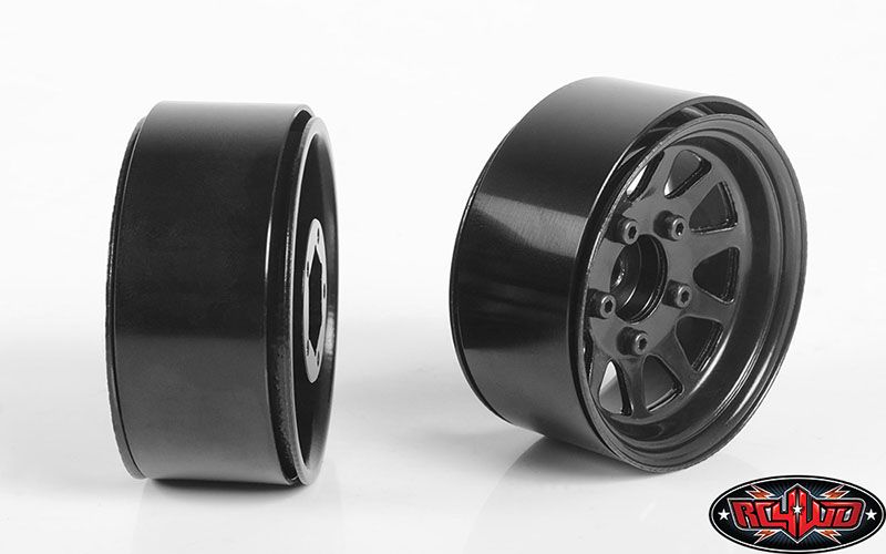 RC4WD 1.55" OEM Stamped Steel Beadlock Wheels (Black) (4) – image 2