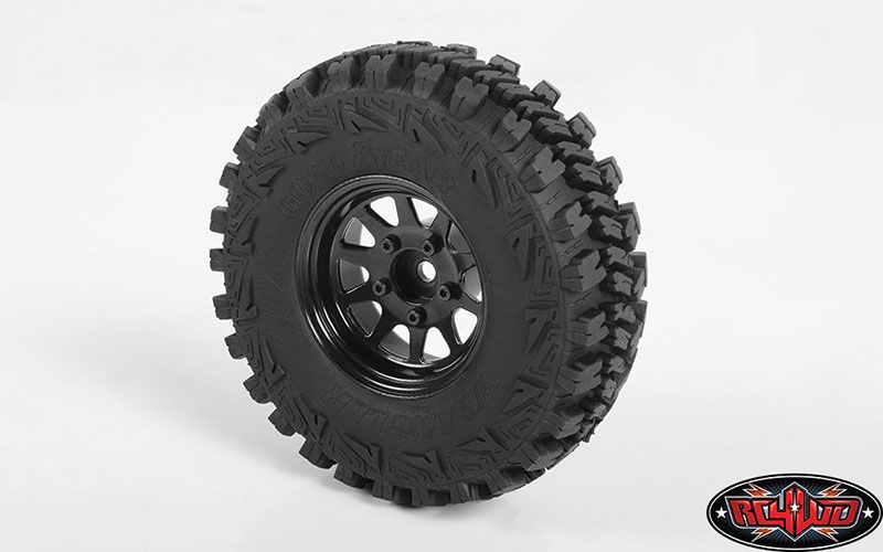 RC4WD 1.55" OEM Stamped Steel Beadlock Wheels (Black) (4) – image 3