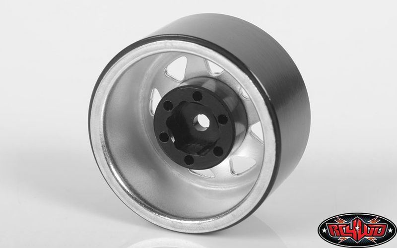 RC4WD 1.0" Stamped Steel Stock Beadlock Wheels (Chrome) (4) – image 2