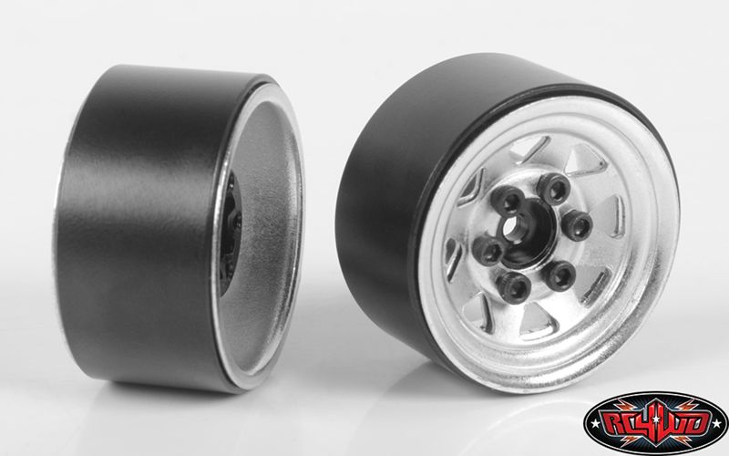 RC4WD 1.0" Stamped Steel Stock Beadlock Wheels (Chrome) (4) – image 5