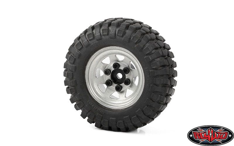 RC4WD 1.0" Stamped Steel Stock Beadlock Wheels (Chrome) (4) – image 4