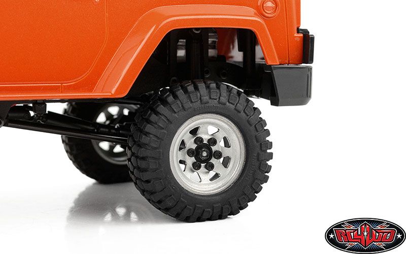 RC4WD 1.0" Stamped Steel Stock Beadlock Wheels (Chrome) (4) – image 7