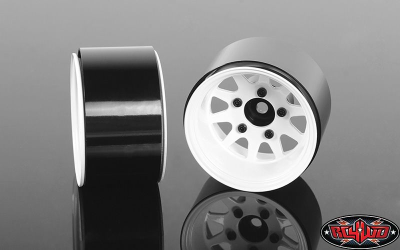RC4WD 1.55" Deep Dish Wagon Steel Beadlock Wheels (White) (4) – image 4