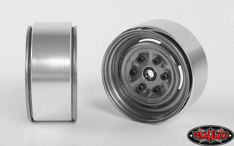 RC4WD 1.55" Vintage Yota 6 Lug Steel Beadlock Wheels (Clear) (4) – image 5