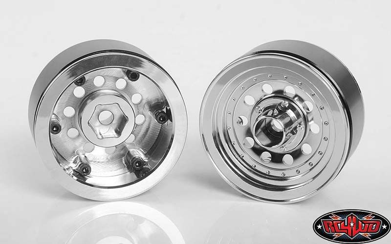 RC4WD 1.9"Classic 10-Hole Chrome Beadlock Wheels (4) – image 5
