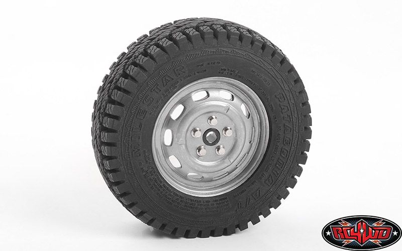 RC4WD 1.7" Stamped Steel 10-Oval Hole Wheels (Plain) (4) – image 5