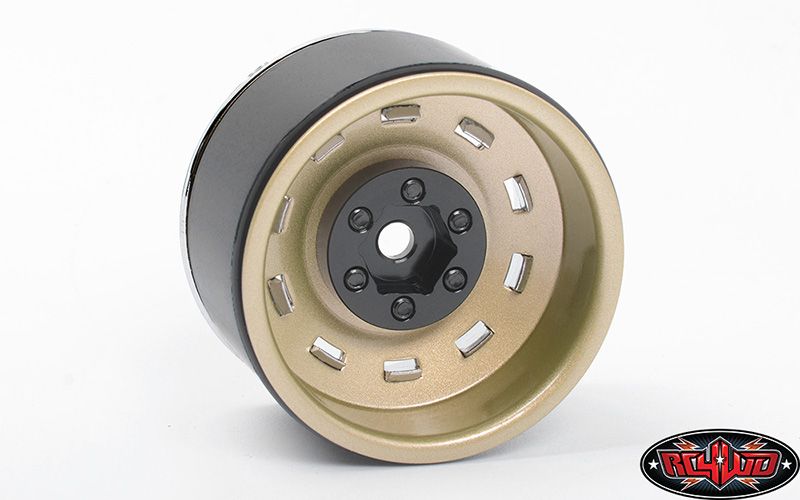 RC4WD 1.9" Rally Beadlock Wheels (Gold) (4) – image 2
