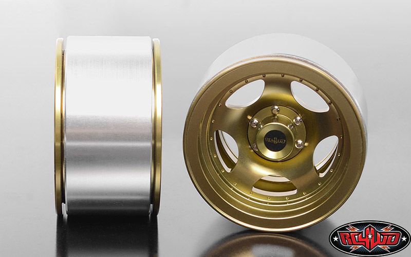 RC4WD 1.9" Breaker Beadlock Wheels (Gold) (4) – image 5