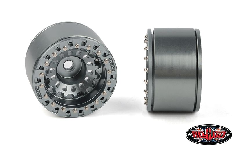 RC4WD 1.55" Fuel Off-Road Zephyr Beadlock Wheels (Gunmetal) (4) thumbnail 3