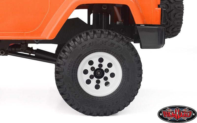 RC4WD 1.0" Pro8 Stamped Steel Beadlock Wheels (White) (4) – image 7