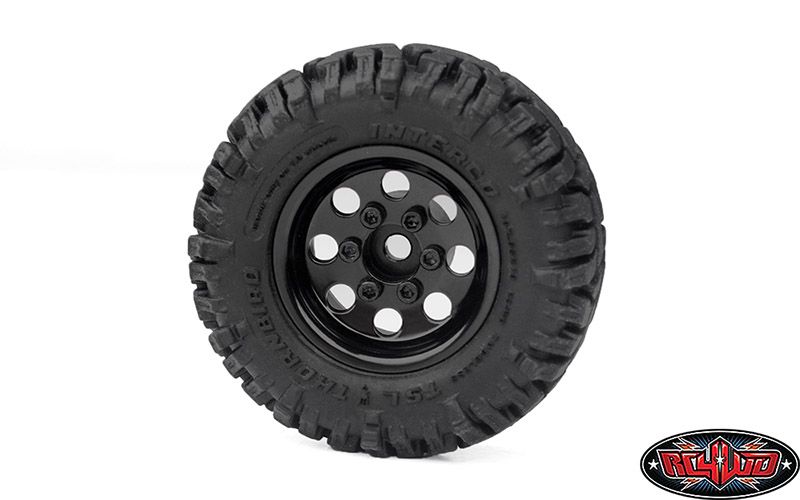 RC4WD 1.0" Pro8 Stamped Steel Beadlock Wheels (Black) (4) – image 4