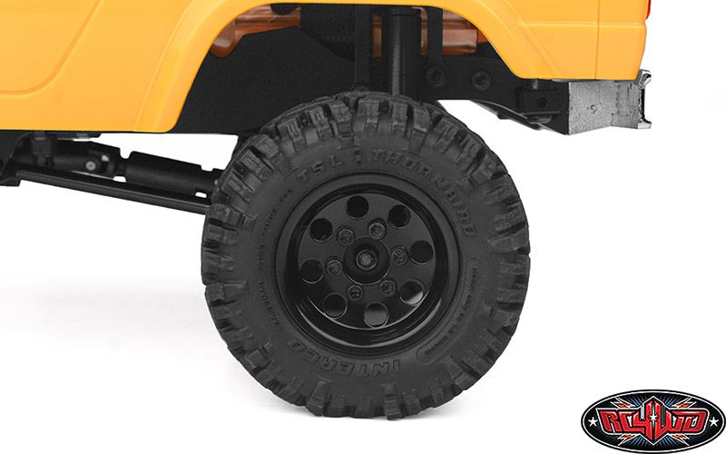 RC4WD 1.0" Pro8 Stamped Steel Beadlock Wheels (Black) (4) – image 6