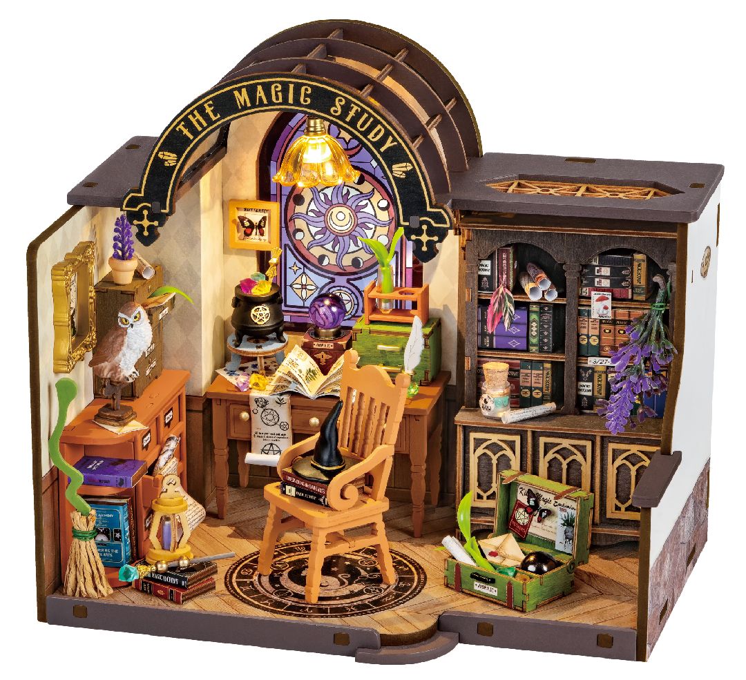 Rolife The Magic Study DIY Miniature House Kit – image 12