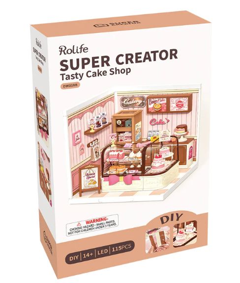 Rolife Tasty Cake Shop DIY Plastic Miniature House – image 2