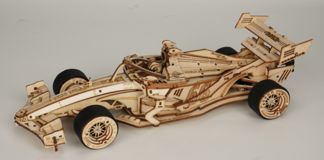 ROKR F1 Racing Car 3D Wooden Puzzle – image 2