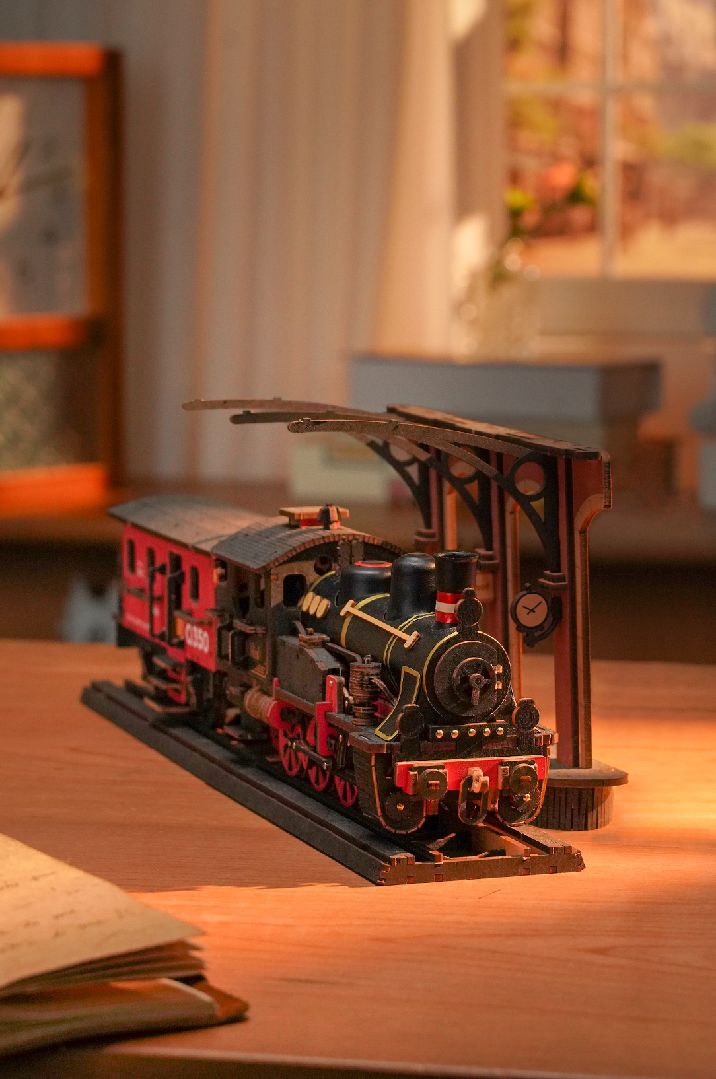 Rolife Steam Journey 3D Wooden Puzzle – image 7