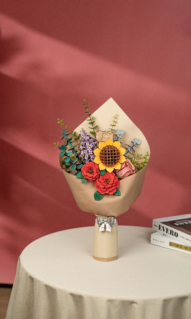 Rowood Wooden Flower Bouquet – image 5