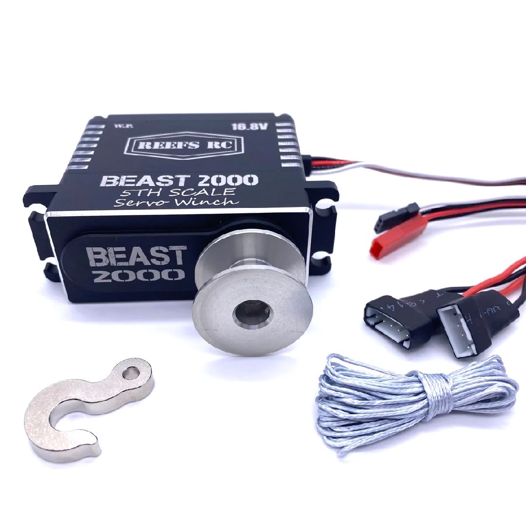 Reefs BEAST 2000 1/5th Servo Winch Submarine-2000oz 0.08sec@16V – image 2