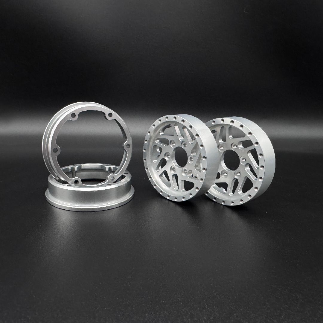 Reefs "Crossman" 1.9" Beadlock Wheels w/ Reef Hubs & Rings (2) – image 3
