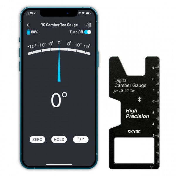 SkyRC Digital Camber Guage (for 1/8 RC Car) – image 4